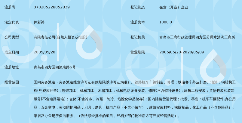 青岛人和卓远实业有限公司_360百科