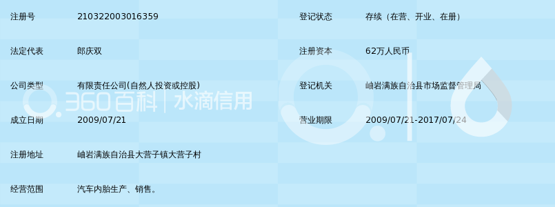 鞍山大众轮胎有限公司