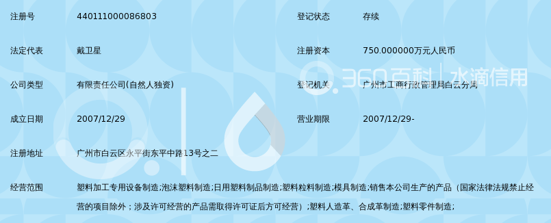 广州世丰模具注塑制品有限公司_360百科