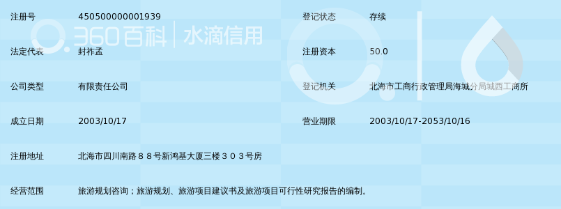 广西大自然旅游规划工程咨询有限公司