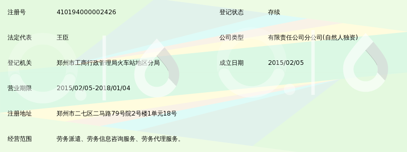 淮安美智人力资源有限公司郑州分公司_360百