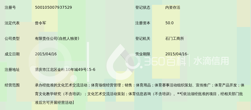 重庆踏风体育文化传播有限公司
