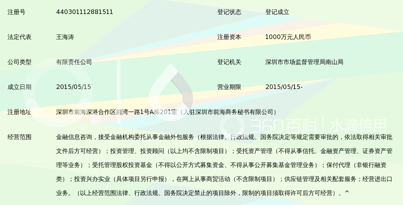 深圳市华腾中创互联网金融服务有限公司_360