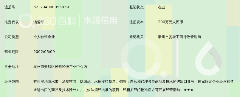 泰州市白塔消防水带厂