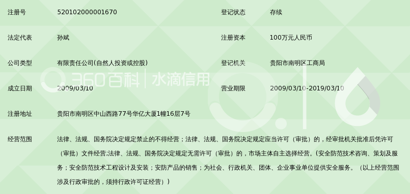 贵州兴启安全服务有限责任公司_360百科