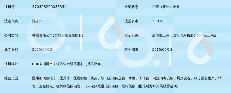 淄博国美医疗设备有限公司