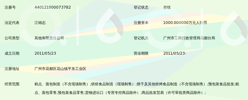 广州半岛食品有限公司