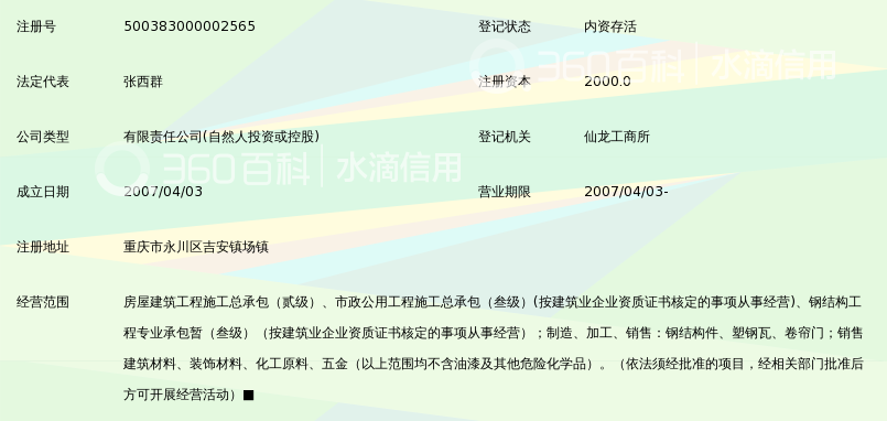重庆君豪工程建设(集团)有限公司_360百科