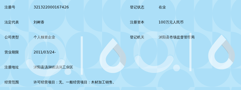 沭阳县汤涧镇树香木板厂