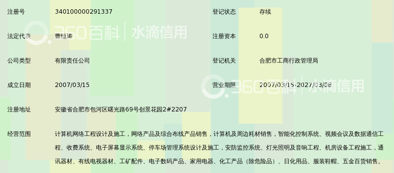 安徽友讯网络信息科技有限公司_360百科