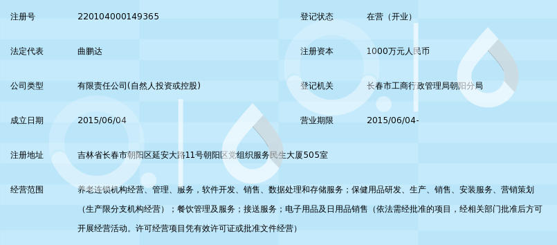 吉林佐佑颐养服务有限公司_360百科