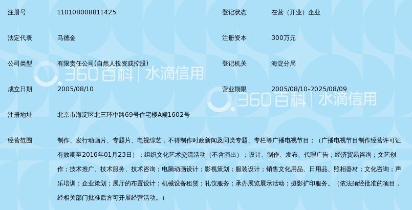 北京神州金马影视文化传播有限公司_360百科