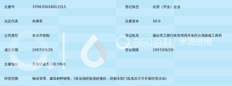 烟台开发区金东住宅小区物业管理公司