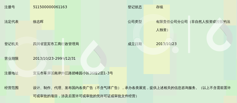 成都经典视线广告传媒有限公司宜宾分公司_3