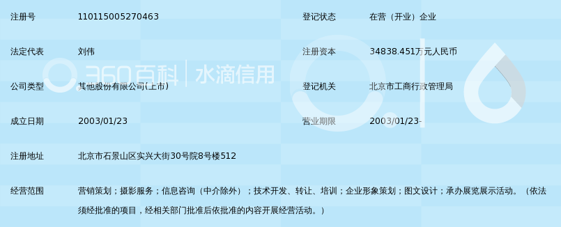 北京华谊嘉信整合营销顾问集团股份有限公司