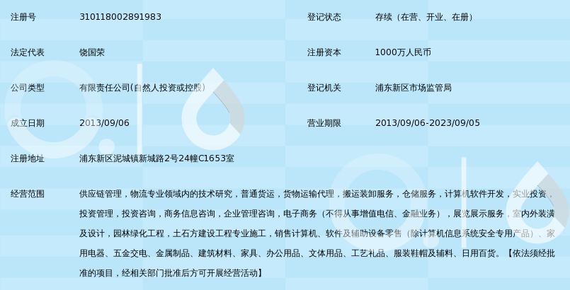 上海龙邦供应链管理有限公司_360百科