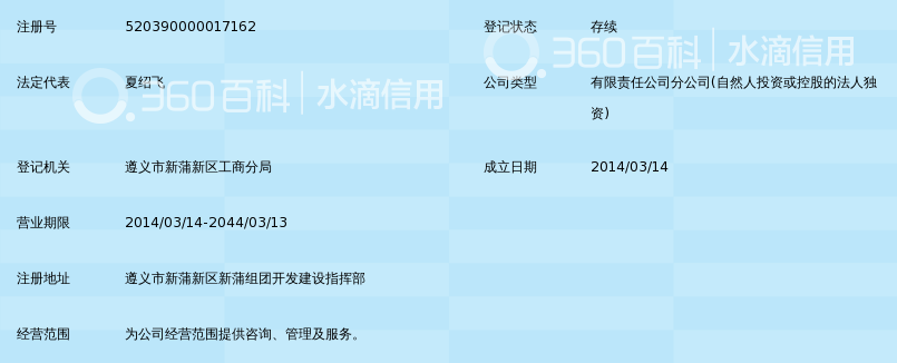 金科物业服务有限公司遵义分公司_360百科