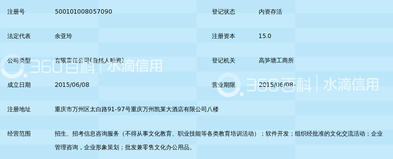 重庆市艾乐宝教育信息咨询有限公司_360百科