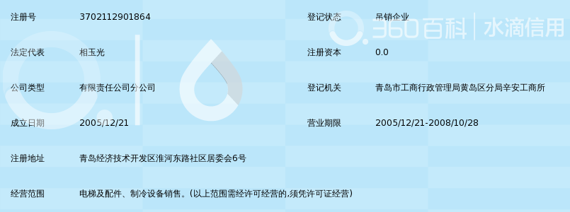 山东日立广日电梯服务有限公司青岛开发区分公