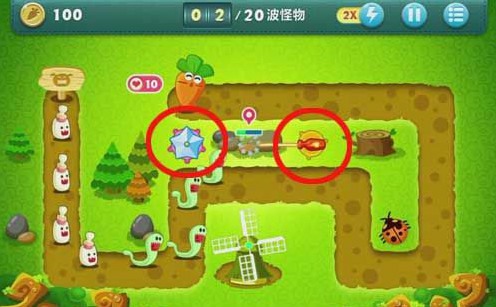 保卫萝卜丛林3攻略